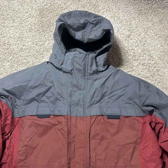 EUC Men’s Eddie Bauer Weatheredge Goose Down Hooded Parka Jacket Size XXL Tall - Picture 2 of 12
